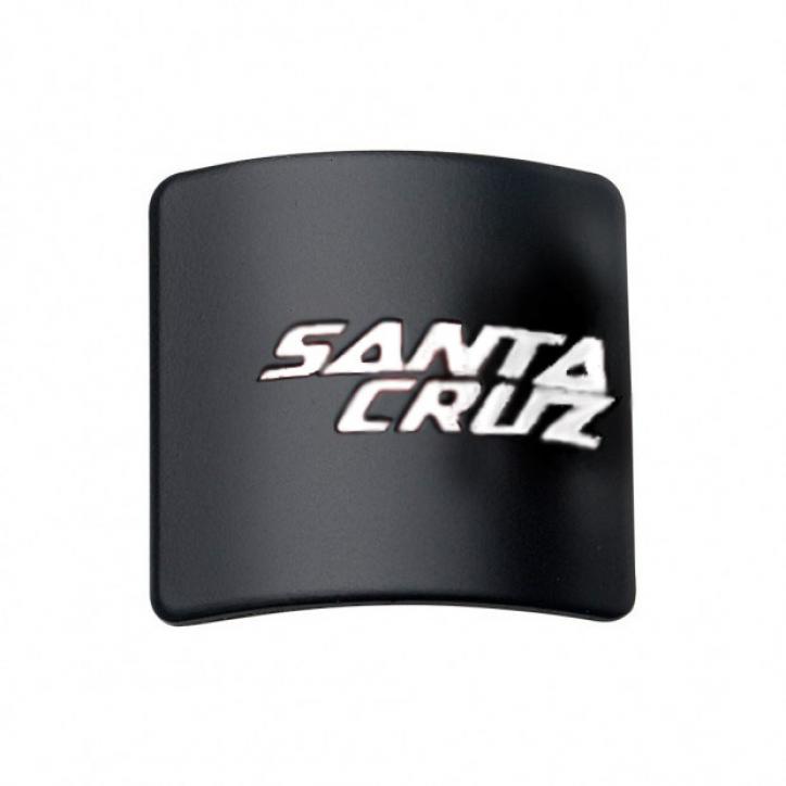 Headtube Badge Santa Cruz Black & White